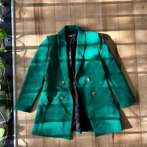 Zara Emerald Green Blazer